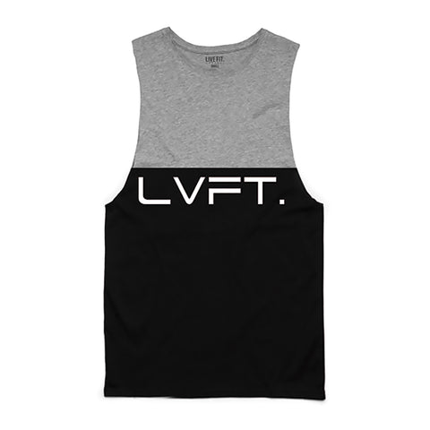 Divided LVFT Tank - Grey
