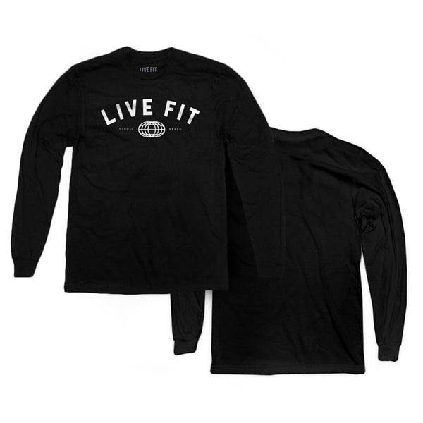 Livefit Athletics Tee - Black/Black - Live Fit. Apparel