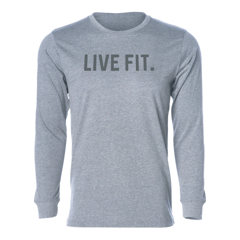 LIVE FIT Long Sleeve - Grey
