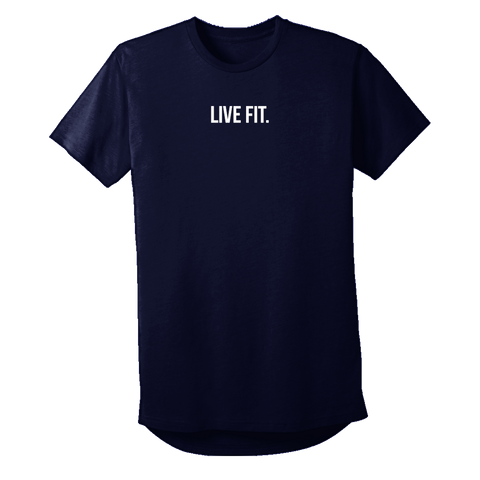 Classic Livefit Tee- Navy
