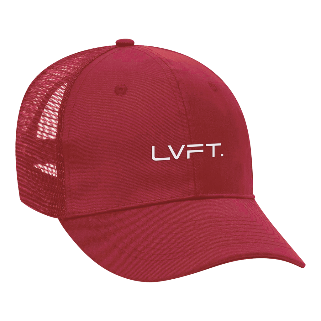 LVFT Trucker- Red/White
