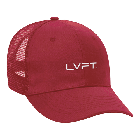 LVFT Trucker- Red/White
