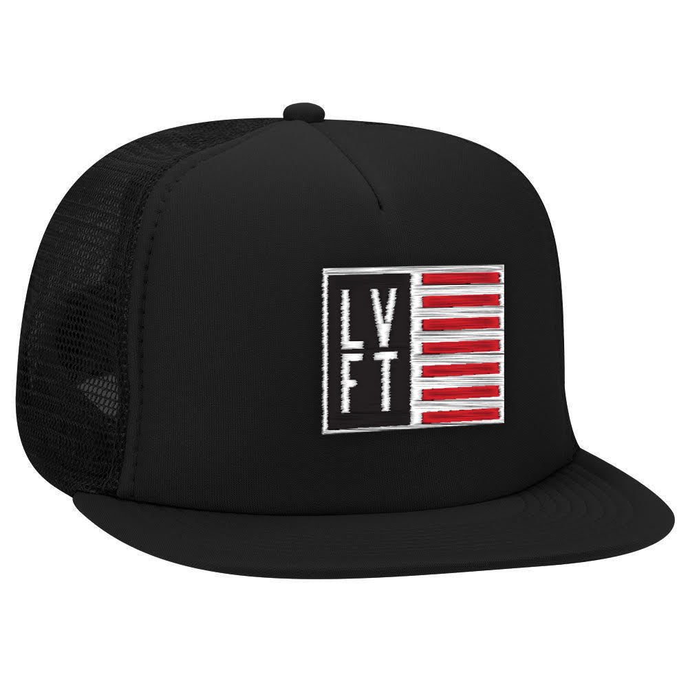 LVFT Flag Cap - Black