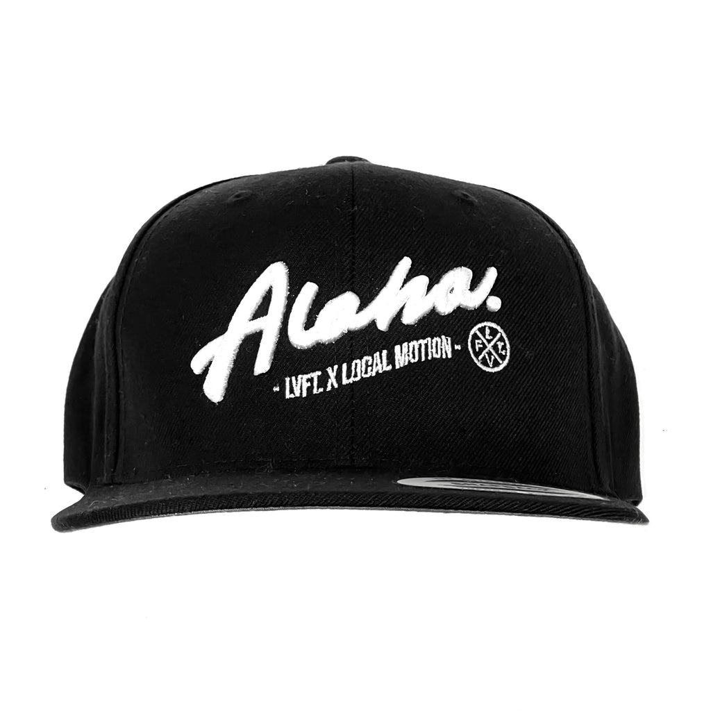 Aloha Cap - Black/White